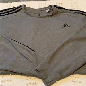 Adidas three stripe sweatshirt